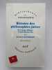 Histoire des philosophies juives. De l'&eacute;poque biblique &agrave; Franz Rosenzweig. GUTTMANN Julius