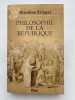 Philosophie de la République. KRIEGEL Blandine