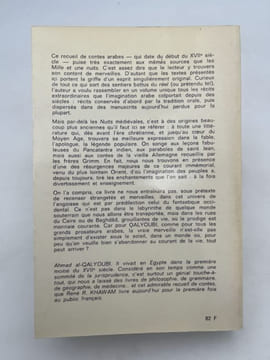 Histoires étranges et merveilleuses. AL-QALYOUBI Ahmad