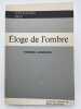 Eloge de l'ombre . JUNICHIRO Tanizaki 