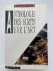 Anthologie des Ecrits sur l'art . ELUARD Paul 