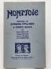 Montjoie. recueil de chansons populaires et chants scouts. SCOUTISME ]