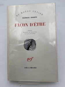 Façon d'être