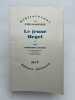 Le jeune Hegel. Sur les rapports de la dialectique et de l'&eacute;conomie. Tome I. LUKACS Georges