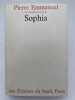 Sophia. EMMANUEL Pierre 
