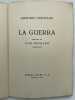 La Guerra - 1936-1937. MACHADO Antonio