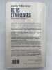 Refus et violences. Politiques et litt&eacute;ratures &agrave; l'extr&ecirc;me droite des ann&eacute;es trente aux retomb&eacute;es de la Lib&eacute;ration. VERDES-LEROUX Jeannine