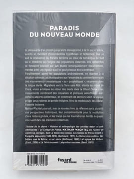 Paradis du nouveau monde . WACHTEL Nathan