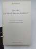 Que dire, que faut-il dire aux hommes  ? . SOULAGES Pierre - DIGOT Jean