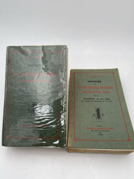 Histoire de l'inquisition au Moyen-Âge. 2 volumes. GUIRAUD Jean