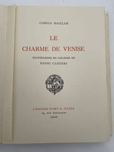 Le charme de Venise