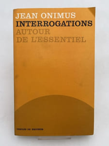 Interrogations autour de l'essentiel 
