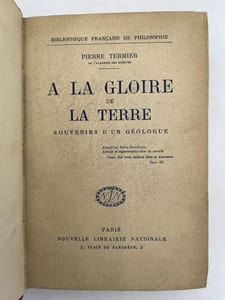 A la gloire de la Terre. Souvenirs d'un géologue