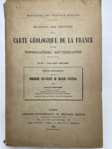 Etude géologique de la bordure sud-ouest du massif Central