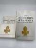 Les institutions de la France sous la Monarchie absolue. 2 volumes complet. MOUSNIER Roland