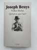 Volker Harlan. Qu'est ce que l'art ?. BEUYS Joseph 