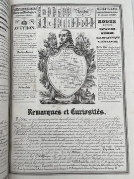 Atlas de la France. Nouvelle géographie et statistique de la France, Alger et la Belgique suivie d'un Traité sur le Monde entier . HENRY Jacques