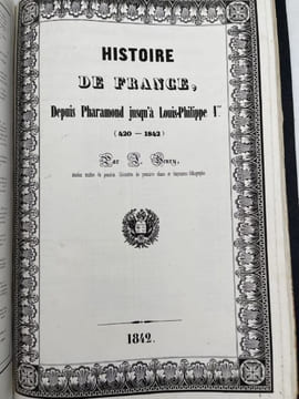 Atlas de la France. Nouvelle géographie et statistique de la France, Alger et la Belgique suivie d'un Traité sur le Monde entier . HENRY Jacques
