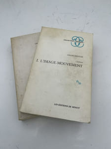 Cinéma 1 et 2. L'image mouvement. L'image temps