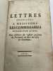 Lettres adress&eacute;es &agrave; Messieurs les Commissaires nomm&eacute;s par le Roi pour d&eacute;lib&eacute;rer sur l'affaire pr&eacute;sente du Parlement, au sujet du refus des sacrements. ...
