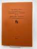 Contribution &agrave; lhistoire de la philosophie moderne. SCHELLING Friedrich Wilhelm Joseph