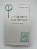 L'int&eacute;riorit&eacute; sans retrait. Lectures de Plotin. FRAISSE Jean-Claude