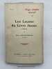 Les Le&ccedil;ons du Livre Jaune (1914). WELSHINGER Henri