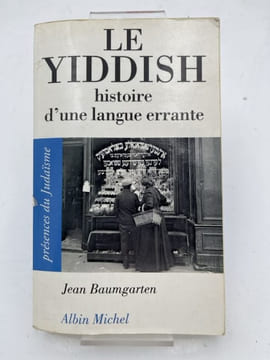 Le Yiddish. Histoire d'une langue errante . BAUMGARTEN Jean