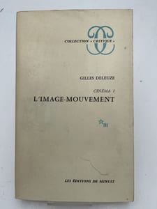 Cinéma 1. L'image mouvement
