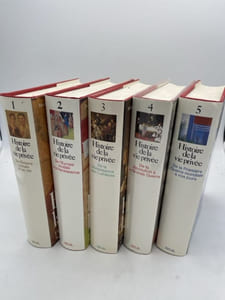Histoire de la vie privée. 5 volumes complets