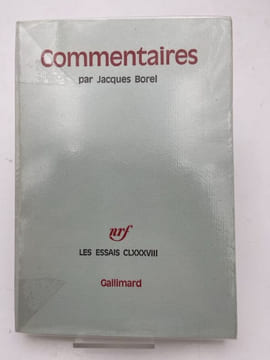 Commentaires . BOREL Jacques