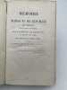 M&eacute;moire du marquis de BOuill&eacute; (Cte Louis) lieutenant-g&eacute;n&eacute;ral, sur le d&eacute;part de Lousi XI au mois de juin 1791. MEMOIRES ] 