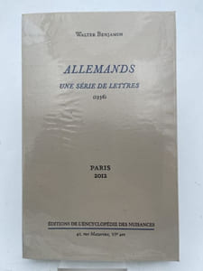 Allemands. Une série de lettres 1936