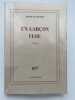 Un gar&ccedil;on flou. RACZYMOW Henri 