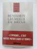 XXe si&egrave;cle. CREMIEUX Benjamin
