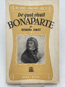 De quoi vivait Bonaparte 