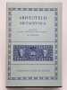 Aristotelis - Metaphysica. Recognovit brevique adnotatione critica instruxit W. Jaeger. ARISTOTE - JAEGER W