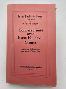 Conversations avec Isaac Bashevis Singer