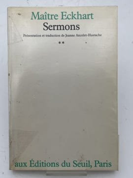 Sermons. 2. 31-59. ECKHART Maître