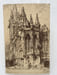Gravure Eau forte originale : Caen, &eacute;glise Saint Sauveur. REX pseudonyme d'Emile LEROI