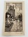 Gravure Eau forte : Paris, Mus&eacute;e du Louvre - Pavillon de Flore. Jean DELIS pseudonyme d'Emile LEROI