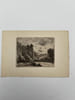 Gravure Eau-forte. Pas de Soucy. VIALA Eug&egrave;ne 