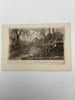 Gravure Eau-forte. Ruisseau de l'Argui&egrave;s Salles-Curan. VIALA Eug&egrave;ne 