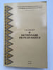 Dictionnaire Francais-Kabyles. Parler des At Mangellat, Algerie. DALLET J. M 