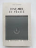 Histoire et v&eacute;rit&eacute;. RICOEUR Paul