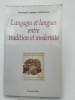Lagages et langues entre tradition et modernit&eacute;. MAOUGAL Mohamed Lakhdar 