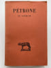 Le satiricon. PETRONE 