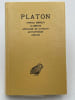 Oeuvres compl&egrave;tes. Tome I. Introduction. Hippias mineur. Alcibiade. Apologie de Socrate. Euthyphron. Criton. PLATON