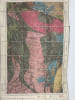 RODEZ. Carte 207. carte g&eacute;ologique. Carte topographique de l'Etat Major - Carte g&eacute;ologique d&eacute;taill&eacute;e