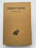 Playdoyers civils. I. DEMOSTHENE 